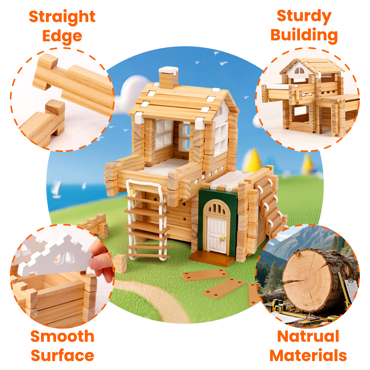 Wonder House blocks (107PCS)